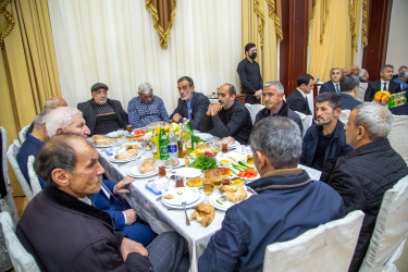 Salyanda Ümummilli Lider Heydər Əliyevin vəfatının 21-ci ildönümü ilə əlaqədar ehsan mərasimi təşkil olunub.