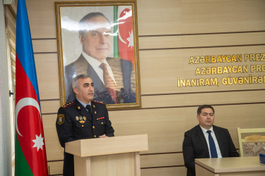 Salyanda prokurorluq işçilərinin peşə bayramı və Azərbaycan Prokurorluğunun yaranmasının 108-ci ildönümü qeyd olunub.