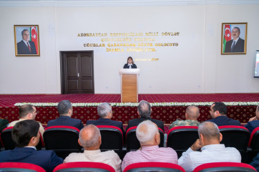 “15 iyun – Azərbaycan xalqının Milli Qurtuluş günü” günü münasibətilə  tədbir keçirilmişdir.