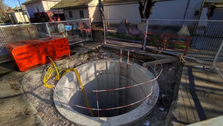 Salyan rayonunun kanalizasiya sistemlərinin yenidən qurulması üzrə tikinti-quraşdırma işləri davam etdirilir.