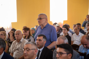 Salyanda növbəti səyyar qəbul Babazanlı yaşayış massivində keçirildi.