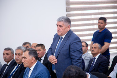 Rüstəm Xəlilov növbəti vətəndaş qəbulunu Salyan rayonunun  Arbatan kəndində keçirib.