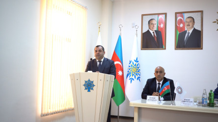 “Qərbi azərbaycanlıların Ermənistandan deportasiyası, ermənilərin törətdiyi vandalizm aktları, tarixi-mədəni abidələrin dağıdılması və Azərbaycan toponimlərinin dəyişdirilməsi” mövzusunda konfran keçirilib.