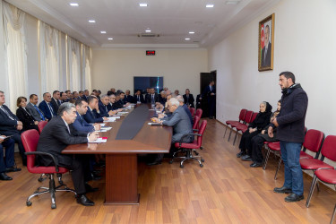 5 mart tarixində Rayon İcra Hakimiyyətində vətəndaşların müraciətləri dinlənilib.