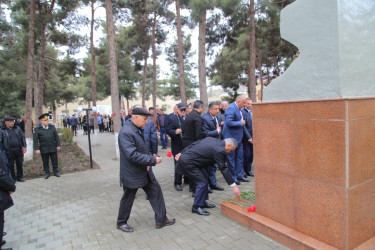 Azərbaycanın Milli Qəhrəmanı Nazim Babayevin anım günü münasibətilə xatirəsi yad edildi.