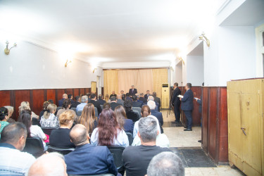 Rüstəm Xəlilov Mədəniyyət Mərkəzində səyyar qəbul keçirib.