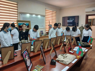 “27 sentyabr - Anım Günü”nün beşinci ildönümü ilə əlaqədar “Əmanət qalan izlər” adlı sərgi təşkil olunmuşdur.