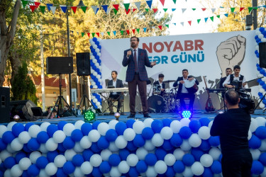 Salyanda “8 Noyabr - Zəfər Günü” münasibətilə bədii-musiqili bayram konserti keçirilib
