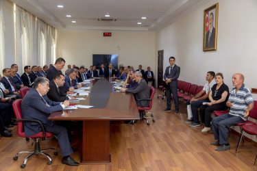 RİH başçısı Rüstəm Xəlilov şəhər sakinləri  ilə növbəti qəbul keçirdi.