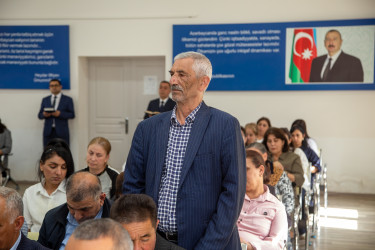 Salyanda növbəti səyyar qəbul Arbatan kəndində keçirildi.