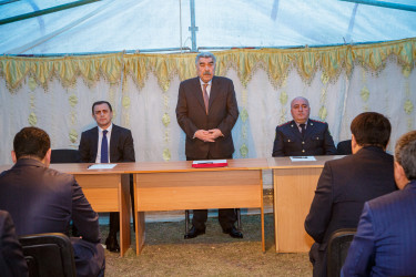 Salyanda səyyar qəbul Yuxarı Noxudlu kəndində keçirildi.