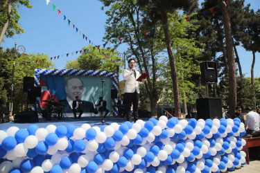 Salyanda Heydər Əliyevin anadan olmasının  103 illiyi qeyd olundu.