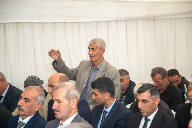 Salyanda sakinlərlə növbəti səyyar görüş Xurşud  kəndində keçirildi.