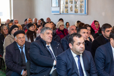 Salyanda səyyar qəbul Gəncəli  kəndində keçirildi.