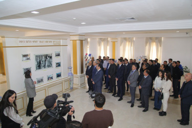 Ulu Öndər Heydər Əliyevin 100 illik yubileyi münasibətilə tədbir keçirilmişdir