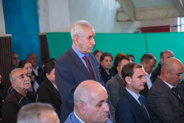 Rüstəm Xəlilov növbəti səyyar qəbulu Xələc kəndində keçirdi.