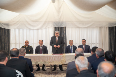 Salyanda sakinlərlə növbəti səyyar görüş Xurşud  kəndində keçirildi.