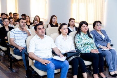 “Erkən nikah və qohumlar arasında nikah hallarının qarşısının alınması” mövzusunda toplantı keçirilmişdir.