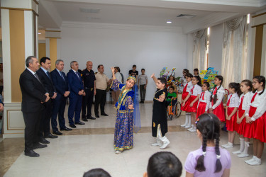 “Heydər Əliyev İli” çərçivəsində 1 İyun - Uşaqların Beynəlxalq Müdafiəsi Günü münasibətilə “Uşaqlar bizim gələcəyimizdir” adlı uşaq yaradıcılıq festivalı keçirilib.