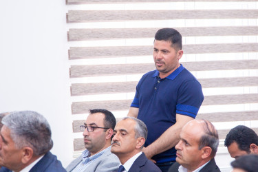 Rüstəm Xəlilov növbəti vətəndaş qəbulunu Salyan rayonunun  Arbatan kəndində keçirib.
