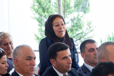Rüstəm Xəlilov Kərimbəyli kəndinin sakinləri ilə görüşdü.