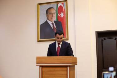 Salyan Rayon İcra Hakimiyyəti başçısının 2025-ci ilin sosial- iqtisadi inkişafının yekunlarına və 2026-cı ildə qarşıda duran vəzifələrə  həsr olunmuş hesabat yığıncağı keçirilib.