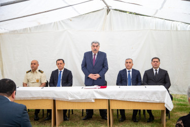 Salyanda sakinlərlə növbəti səyyar görüş keçirildi.