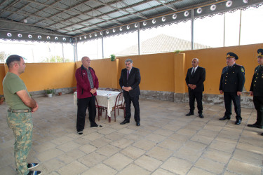 RİH başçısı tərəfindən 8 Noyabr – şanlı Zəfər Gününün beşinci ildönümü ərəfəsində şəhid ailələrinin ziyarəti davam etdirilir.