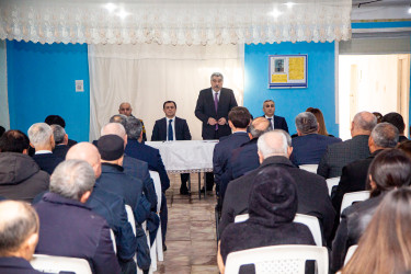 Salyanda 2026-cı ilin ilk səyyar qəbulu keçirilib.