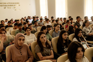 “Erkən nikah və qohumlar arasında nikah hallarının qarşısının alınması” mövzusunda toplantı keçirilmişdir.