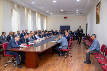 13.08.2026-cı il tarixində Rüstəm Xəlilov  növbəti fərdi qəbul keçirdi.