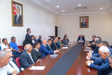 Salyanda "Azərbaycan Respublikasında aqrar sahənin inkişafına dair 2026−2030-cu illər üçün Dövlət Proqramın"nın icrasına həsr olunmuş iclas keçirilib.