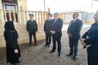 8 Noyabr – şanlı Zəfər Gününün beşinci ildönümü ərəfəsində  şəhid ailələri ziyarət edilib.