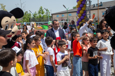 “1 iyun-Uşaqların Beynəlxalq Müdafiəsi Günü” münasibəti ilə “Hacıoğlu” ictimai iaşə obyektində şəhid övladları üçün bayram şənliyi keçirilmişdir.