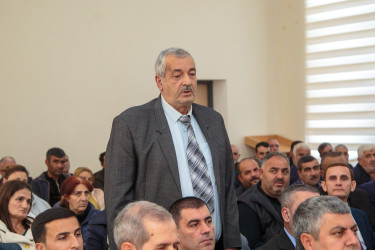 Salyanda növbəti səyyar qəbul Sarvan  kəndində keçirildi.