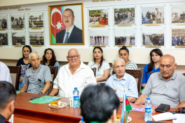 “Narkomaniya təhlükəsi barədə” layihəsi çərçivəsində  dəyirmi masa keçirilmişdir.