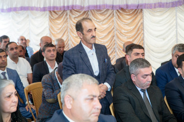 Salyan Rayon İcra Hakimiyyətinin başçısı Rüstəm Xəlilov İkinci Varlı kəndində qəbul keçirdi.