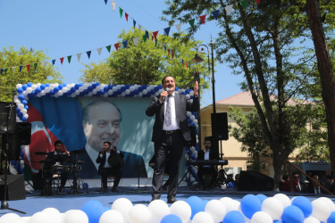 Salyanda Heydər Əliyevin anadan olmasının  103 illiyi qeyd olundu.