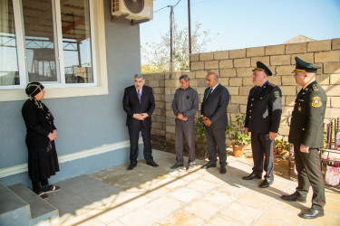 8 Noyabr – şanlı Zəfər Gününün beşinci ildönümü ərəfəsində  şəhid ailələri ziyarət edilib.