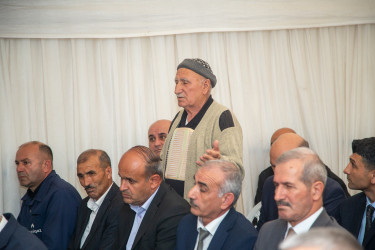 Salyanda sakinlərlə növbəti səyyar görüş Xurşud  kəndində keçirildi.