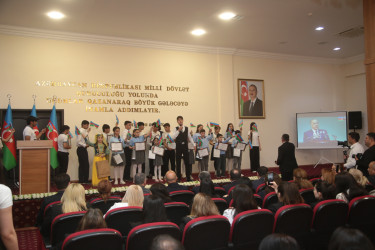 Salyanda Azərbaycan xalqının Ümummilli Lideri Heydər Əliyevin anadan olmasının 103-cü ildönümü münasibətilə tədbir keçirilib.