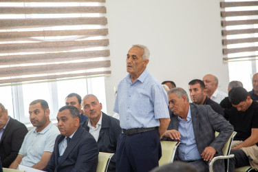 Salyanda növbəti səyyar qəbul Arbatan kəndində keçirildi.