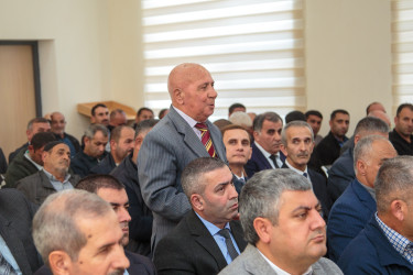 Salyanda növbəti səyyar qəbul Sarvan  kəndində keçirildi.