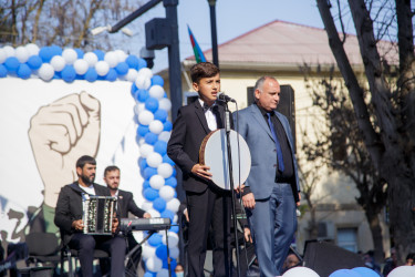 Salyanda möhtəşəm tarixi Zəfərin-5 illiyi   təntənə ilə qeyd olundu.