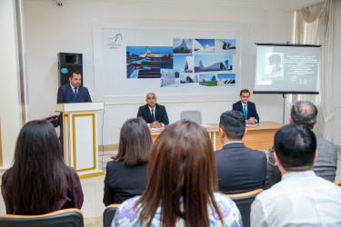 “27 sentyabr - Anım Günü”nün beşinci ildönümü ilə əlaqədar “Şəhidlik Zirvəsi: Milli Kimlik və Tarixi Yaddaş” mövzusunda tədbir keçirilib.