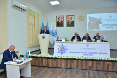 Yeni Azərbaycan Partiyası (YAP) Salyan rayon təşkilatının XI  konfransı keçirilib.