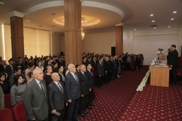 Salyanda "Dinlə, məlumatlı ol, gələcəyinə sahib çıx" mövzusunda maarifləndirici tədbir keçirilib.