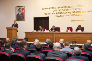 Salyan Rayon İcra Hakimiyyəti başçısının 2025-ci ilin sosial- iqtisadi inkişafının yekunlarına və 2026-cı ildə qarşıda duran vəzifələrə  həsr olunmuş hesabat yığıncağı keçirilib.