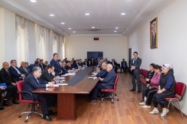 09.04.2026-cı il tarixində Rüstəm Xəlilov növbəti fərdi qəbul keçirtdi.