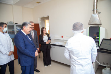 Rüstəm Xəlilov rayonda taxıl biçininə hazırlıq işləri ilə əlaqədar Salyan Dövlət Salyan Dövlət Aqrar İnkişaf Mərkəzində fermerlərlə görüş keçirib.